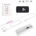 Marycan 5.5mm HD Ear Wax Removal Kit - Wireless Smart Phone Otoscope with WiFi Camera - 6 LED Lights - for Adults, Kids, Pets - Co Pink - Buy Online on SooperMarket.com