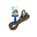 Cesar Millan Leash - Training line for dogs - 2in1 collar dog and leash - Slip lead - retriebeleine with integrated neck (small/medium - color: black/yellow) - length 120 cm diameter 1 cm regular black/yellow