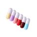 FSSTUD 10pcs Mini Capsule Shape Lipstick Tubes Lipstick Case Bottles Lip Balm Container Tube Cosmetic Tubes for DIY