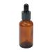 Liummrcy Droppers For Oils 30ml Empty Glass Dropper Bottle Refillable Amber Essential Oil Container Jar with Glass Pipette Dropper