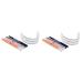 Hemoton 2pcs Eyebow Kit Eyebrow Pen Eyebrow Microblading Kit Disposable
