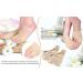 Bunion Corrector with Gel Pads - Toe Straightener & Hallux Valgus Relief Sleeve for Foot Health - Body Correction & Protective Gear - Buy Online on SooperMarket.com