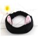 1PC Women Cat Ears Headbands Elastic Head Wrap for Face Washing Makeup Running Sport Black - Buy Online on SooperMarket.com