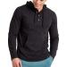 Hanes Originals Mens Pullover Hoodie, Tri-Blend Jersey Large Black