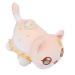 LAIBUY Cat Stuffed Anima Toy Soft Cat Cushion Plush Pillows Stuffed Toy Funny pussy Plushie Soft kitten Stuffed Gifts for Boys Girls Kids Birthday Orange