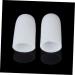 Gel Shoe Toe Protector - White Sleeve for Blisters and Eversion - Foot Cover Stickers for Ultimate Protection - Buy Online on SooperMarket.com