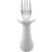 Pandaear 6-Piece Children's Cutlery Set | BPA-Free Silicone & Stainless Steel Baby Fork & Spoon | Anti-Choke Design | Ideal for 1-Year-Olds | Light Brown - Buy Online on SooperMarket.com