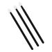 PLAFOPE 3pcs Makeup Brush Makeup Applicator Sponges Makeup Black Plastic Handle