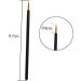 PLAFOPE 50pcs Disposable Eyeliner Brush Eye Liner Pens Eyebrow Liner Brushes Small Eyeliner Brush Black - Buy Online on SooperMarket.com