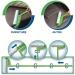 Leo Cleaning Lint Roller Refill - 6 Packs, 300 Sheets - Pet Hair & Lint Remover - Great for Dog & Cat Hair - Fits Most Large 10in Wide Rollers - Buy Online on SooperMarket.com
