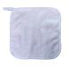 Dajidafu 10 Pieces Face Cleaning Cloth Reusable Washable Replacement Solid Color Hanging Girls Makeup Cosmetic Remover Pad Pink
