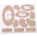 Anti-Wear Foot Pads - 10 Sheets Moleskin Tape Insoles | Gel Heel Sticker for High Heels | Skin-Friendly Slip Protection - Buy Online on SooperMarket.com