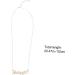 OATIPHO crystal necklaces decoration neck Valentine's day necklace clavicle chain baby girl Fashion gem - Buy Online on SooperMarket.com