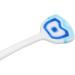 10-Piece Tongue Scraper Set - Long Handle Ergonomic Silicone Cleaning Brush for Oral Health & Fresh Breath - Blue - Buy Online on SooperMarket.com