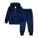Kids Tales Girls Velour Hoodie Zipper Sweatsuit Boys 2 Pcs Velvet Tracksuit Zip Up Hoody Tops + Sweatpants Jogger Outfits Set 4-5T Color 04