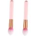 FOYTOKI 2pcs Powder Brush Makeup Brush for Woman Cosmetic Brush Professional Makeup Brush Highlighter Wooden - Buy Online on SooperMarket.com