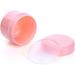 Zeoabsy 12-Pack 10ml White Plastic Empty Cosmetic Lotion Cream Cans with Screw Cap & Inner Lining + 5 White 10ml Spoons - Ideal for Nail Art & DIY Lip Balm - Buy Online on SooperMarket.com