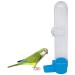Bird Food Water Dispenser Bird Water Bottle Parrot Automatic Water Feeder Water Drinker Food Feeder Waterer Clip Feeder Cage Accessories for Parrot Budgie Lovebirds Cockatiel Parakeet Cockatoo