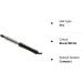 Small 13mm Hot Brush for Styling Hair - Electric Curling & Smoothing Styler with Heated Barrel - Includes Travel Bag - Perfect for Creating Curls, Flicks, and Volume - Buy Online on SooperMarket.com