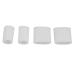 Silicone Toe Spacers - 8 Pairs for Correct Toe Alignment, Bunion & Hammertoe Straighteners | Hallux Valgus Yoga - Buy Online on SooperMarket.com