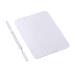 High-Quality Stainless Steel Makeup Mixing Tool & Spatula for Nail Pigments & Foundations | Rectangular Palette (83g) - Buy Online on SooperMarket.com