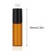 4PCs Brown Roll-On Glass Bottles for Essential Oils Refillable 5ml Aromatherapy & Perfume Roller Bottles - Buy Online on SooperMarket.com