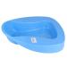 Simlug Firm Thick Stable Bedpan Bed Pan Smooth Countoured for Bed-Bound Patient