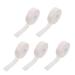 PLAFOPE 5 Rolls Foam Eye Pads Medical Tape Foam Grip Eye Makeup Supplies Lash Supplies Eyelash Patches Eyelash Grafting Tapes Graft Eyelash Tapes White Fake Eyelashes X5m Grasp 8.5x8.5x2.5cm White