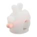 Infant Teething Toy Suckable Silicone Soothing Teething Toy Washable for Teething Relief for Toddler (Transparent Pink)