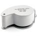 tesrgre Jewellers Lens Glass Loupe 40X 25mm Eye Magnifier 2 Lights - Buy Online on SooperMarket.com