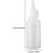 Cat Nursing Bottle 50ml Newborn Animal Nursing Care Set Milk Feeding Bottle with Replacement Nipples for Pet Supply Dog Cat KittenFeeders - Buy Online on SooperMarket.com