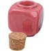 Porcelain Material Nail Art Acrylic Glass Dappen Dish Powder Liquid Bowl Holder Container With Soft Wooden Lid Nail Art Accessories (pink) - Buy Online on SooperMarket.com