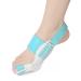 Bunion Corrector for Women and Men Orthopedic Bunion Toe Straightener Adjustable Toe Protector with Silicone Inner Pad for Bunion Relief Blue
