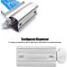 Toothpaste Tube Squeezer Stainless Steel Small Toothpaste Squeezer Dispenser Rollers Squeezing Tool for Face Cleanser for Bathroom Tube Winder Metal Toothpaste Tube Wringer - Buy Online on SooperMarket.com