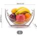Fruit Basket Bowl Metal Swing Fruit Basket Storage Bowl Plate Vegetables Display Stand Rack Kitchen Decoration Fruit Bowls (Color : Small) - Buy Online on SooperMarket.com