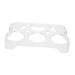 KOMBIUDA Egg Storage Box Tray Storage Drawer Fridge Fresh Egg Holder Egg Storage Case Server Universal Assorted Color 14.8x9.7x2cm
