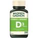Adrien Gagnon - Vitamin D for Bones and Teeth Support 1000 I.U 240 (200+40 Bonus) Tablets - Buy Online on SooperMarket.com