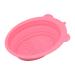Makeup Brush Cleaning Mat Foldable Brush Cleaner Bowl Silicone Brush Cleaner Pad for Sponge Pink Cleaning pads