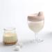 Kaiwern Pink Plastic Goblet Cup | Baby Sippy Cup Wine Glass | Beverage Mug Milk Bottle with Lid for Kids - Birthday Party Celebration - Buy Online on SooperMarket.com
