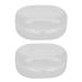 Earplug Storage Box 2pcs Swimming Earplug Storage Box Buckle Closure Breathable Holes Earplugs Carry Case Transparent Travel Box Swimming Earplug Storage Case Ear Plug Carry Box Ear Plug Storage Box
