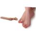Healeved 2pcs Toe Cushion Tube Set - Toe Pad & Sleeve Protectors for Toes Care in Khaki Foam & Silicone Gel - Buy Online on SooperMarket.com