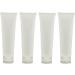 Buy 100ml Transparent Refillable Plastic Cosmetics Bottles - Portable Hinged Lid Travel Containers for Makeup Shampoo & Facial Cleansing - Buy Online on SooperMarket.com