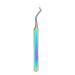 Stainless Steel Eyelash Extension Tweezers Professional Eyelash Transplant Tweezers DIY Nail Art Tweezers (Update Tweezers)