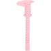 Eyebrow Shaping Stencil Ruler 10PCS Clear Scale Smooth Surface Eyebrow Measuring Ruler 150mm MultiPurpose for Home (Pink) - Buy Online on SooperMarket.com