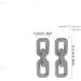BETHYNAS Retro Punk Geometric Dangle Earrings - Silver | Statement Chain Earrings for Women Girls - Buy Online on SooperMarket.com