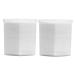 Mikinona 2 Boxes Cleaning Pads Wiper Nozzle Eyelash Tools Nail Molding Gel Cleaning Supplies Nail Extension Glue Nail Gel Cotton Pads Glue Cleaning Pad Manicure White Non-Woven Fabric Cloth
