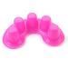 Iceyli 2PCS Nail Art Tips Hand Soak Bowl Tray - Manicure Treatment Remover Tool for Softening Dead Skin - Pink - Buy Online on SooperMarket.com