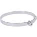 Adjustable Sterling Silver Baby Bangle - Heart Design | Sincerelyforyou - Buy Online on SooperMarket.com