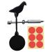 Resetting Target Metal Target Bird Design Practice Board Indoor Outdoor Target Toy