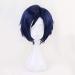Tenya Iida Blue Short Wig - Cosplay Costume from Boku No Hero Academia | Heat Resistant Synthetic Hair for Men - Buy Online on SooperMarket.com